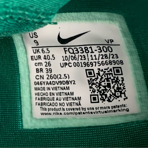 Nike Sabrina 1 “Oregon Ducks” Basketball Shoes - Picture 14 of 14